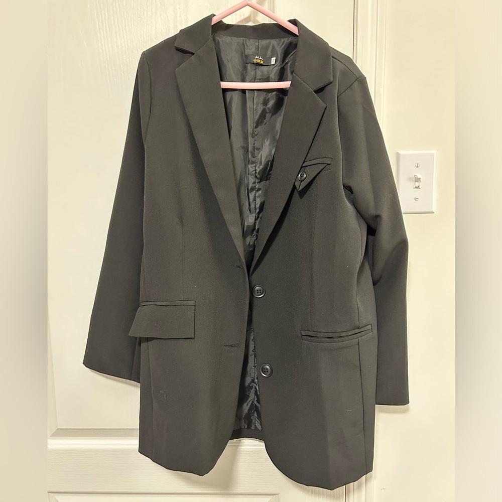 Blazer oversized blazer in black, small